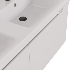 Dreja Мебель для ванной W 125 подвесная белая – фотография-15